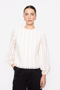 Rina Blouse - Cream Check