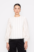 Rina Blouse - Cream Check