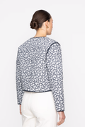 Elvera Jacket - Navy Rosehip Print
