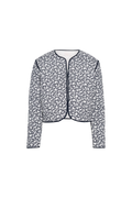 Elvera Jacket - Navy Rosehip Print