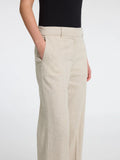 Tania-Rita Mw Wide Pant - Nomad Melange
