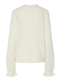 Yaspino Ls Knit Cardigan - Birch