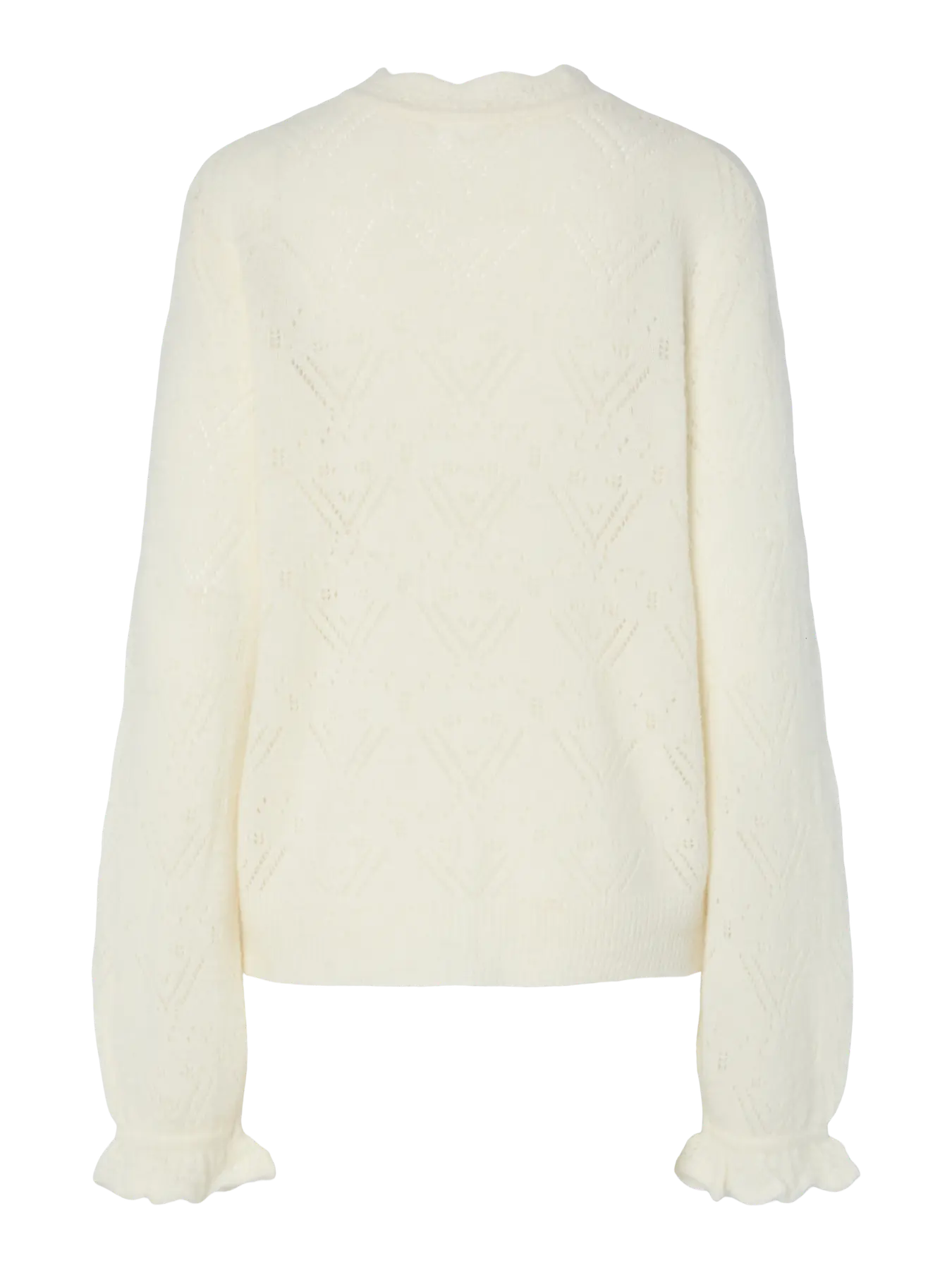 Yaspino Ls Knit Cardigan - Birch