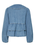 Yascelinde Ls Top - Light Blue Denim
