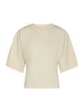 Asha Boxy Tee - Butter Yellow