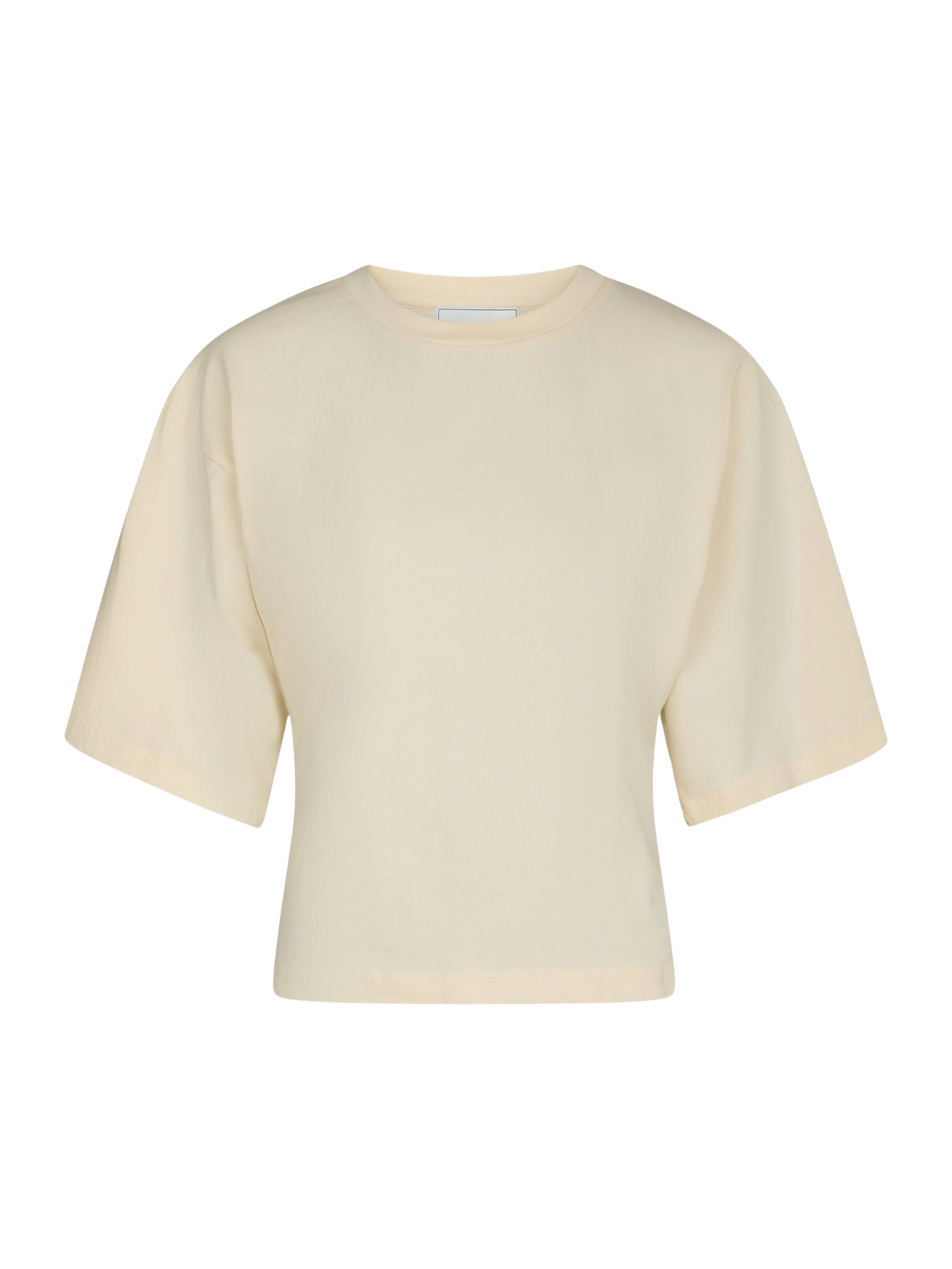 Asha Boxy Tee - Butter Yellow