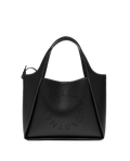 Logo Crossbody Tote Bag - Black