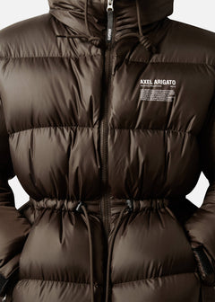 Rhode Puffer Jacket - Dark Brown