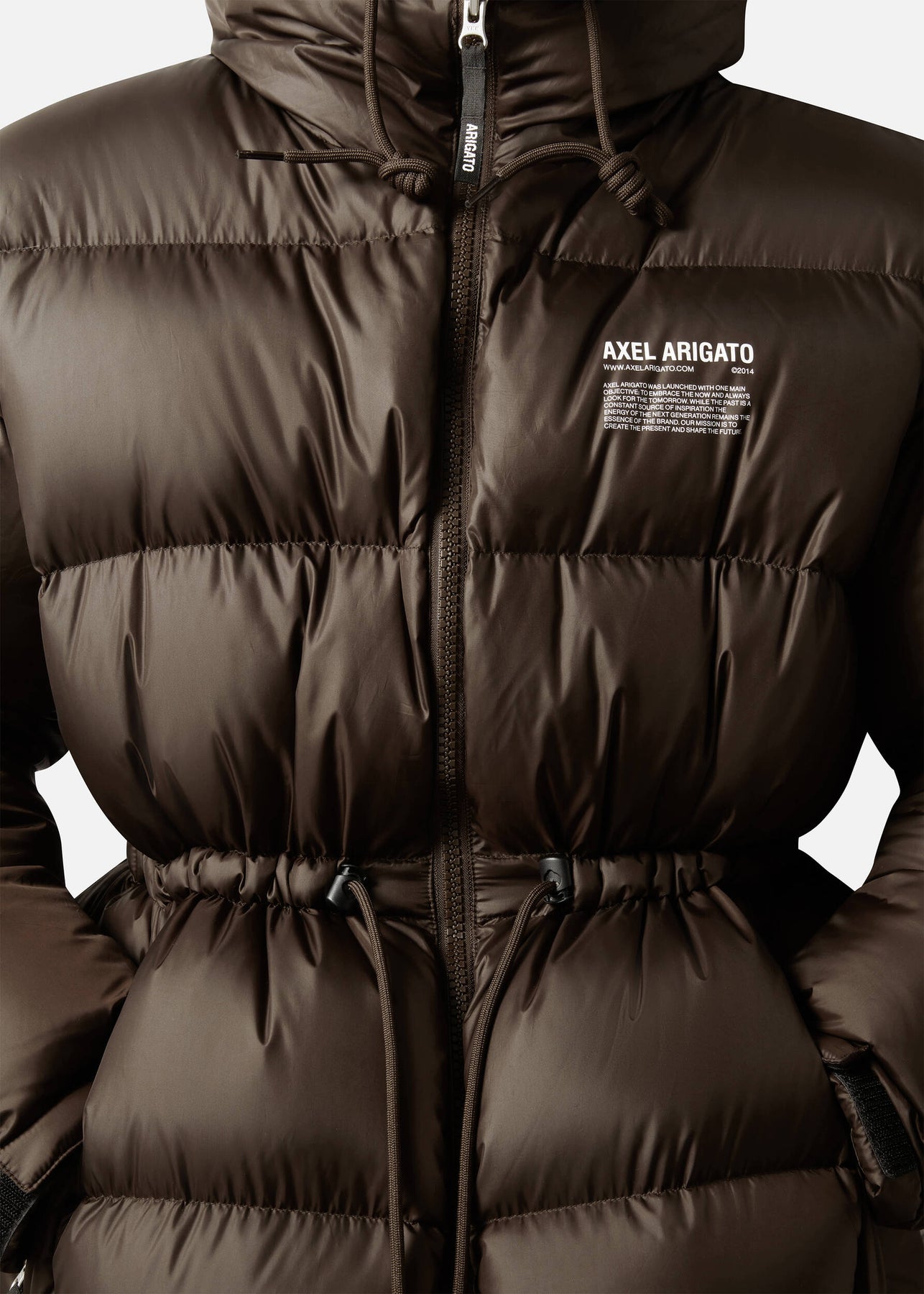 Rhode Puffer Jacket - Dark Brown