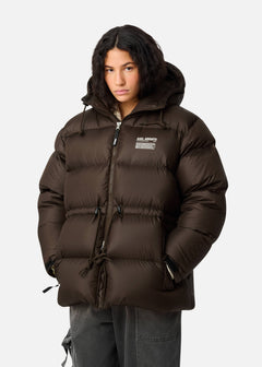 Rhode Puffer Jacket - Dark Brown