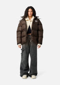 Rhode Puffer Jacket - Dark Brown