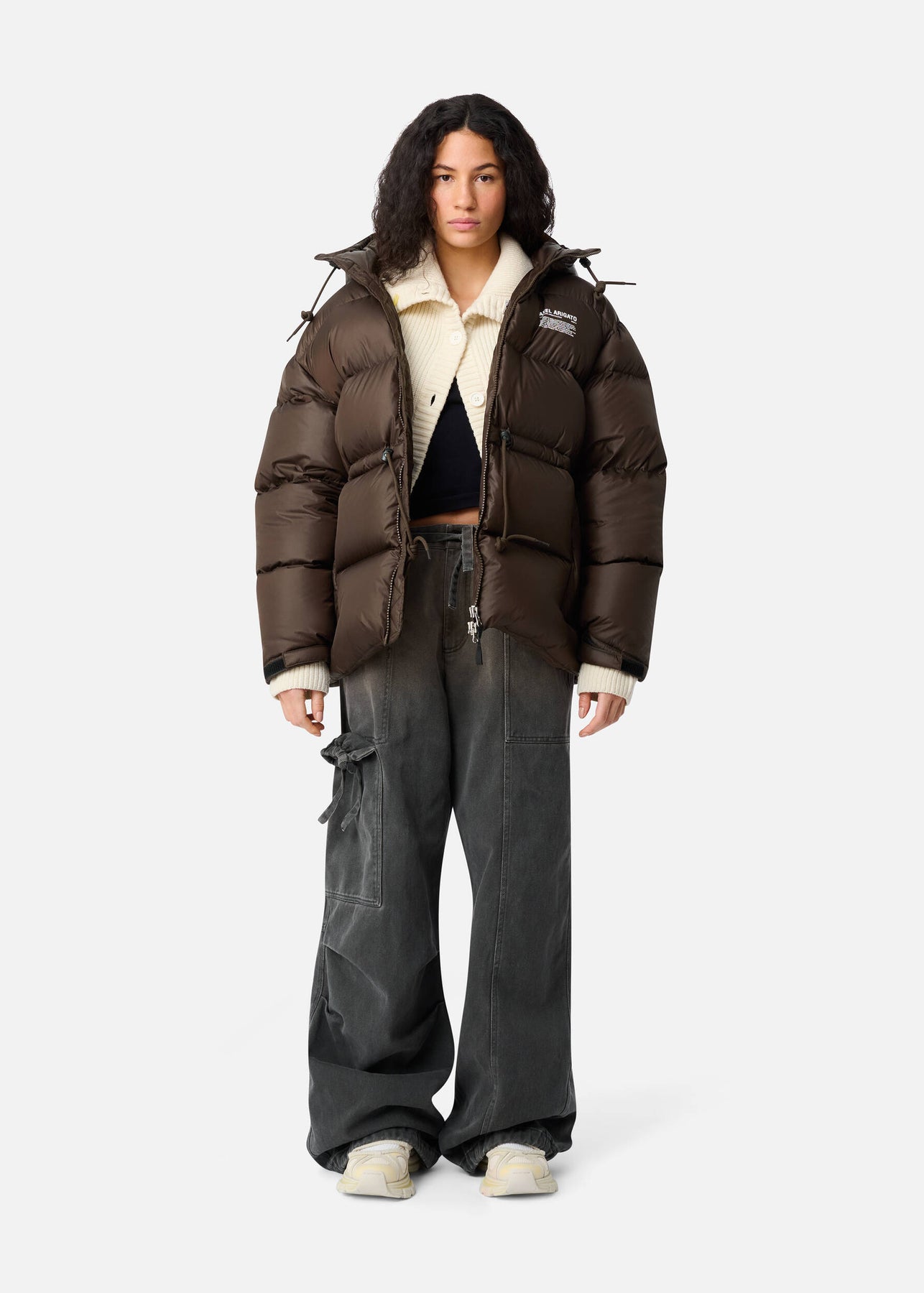 Rhode Puffer Jacket - Dark Brown