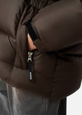 Rhode Puffer Jacket - Dark Brown
