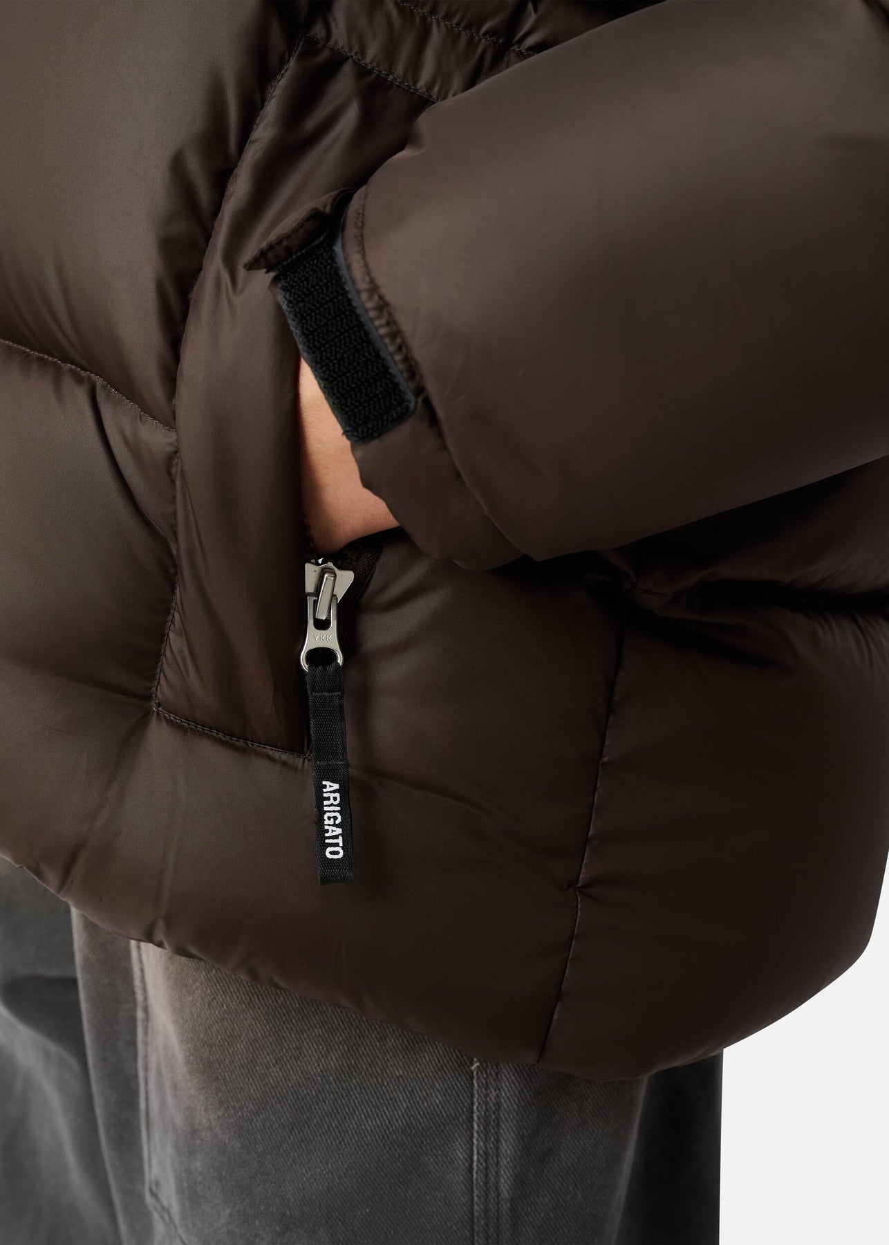 Rhode Puffer Jacket - Dark Brown