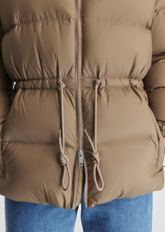 Rhode Puffer Jacket - Coffee