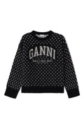 Heavy Brushed Alpaca Oversized Sweater - Black
