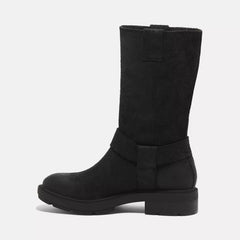Brimfield Tall Pull On Boot - Blk Suede