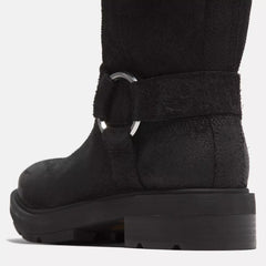 Brimfield Tall Pull On Boot - Blk Suede