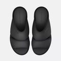 Greyfield Sandal Slide Sandal - Black Knit