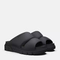 Greyfield Sandal Slide Sandal - Black Knit