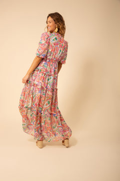 Rosalie Long Dress - Pink