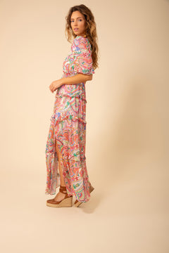 Rosalie Long Dress - Pink
