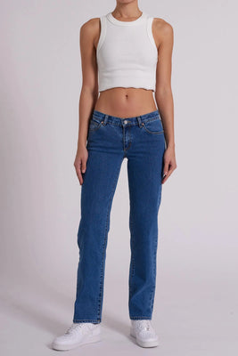99 Low Straight Thema - Mid Blue