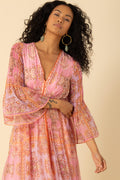 Mara Dress - Coral