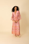 Mara Dress - Coral