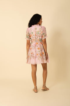 Haley Short Dress - Pink