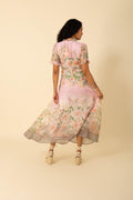 Haley Long Dress - Pink