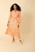 Davina Maxi Dress - Orange