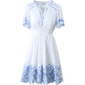 Alena Dress - Blue