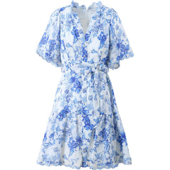 Emmalyn Dress - Blue