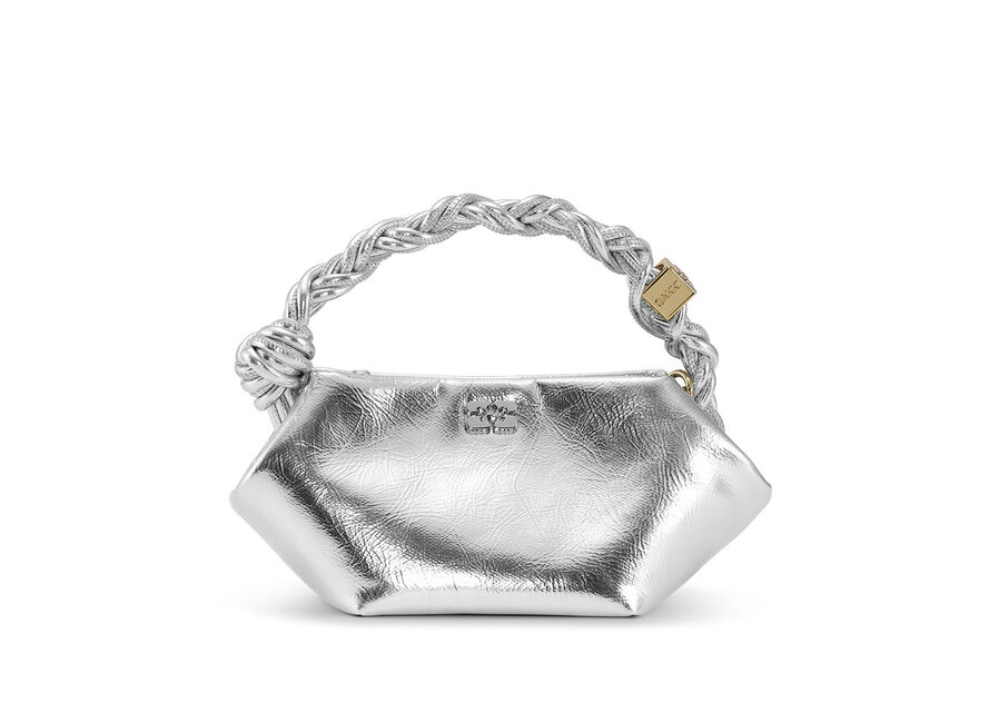 Ganni Bou Bag Mini - Silver