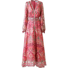 Ryann Maxi Dress - Rose