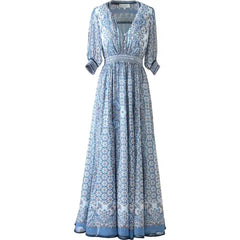 Ellison Dress - Blue