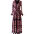 Marisol Dress - Wine