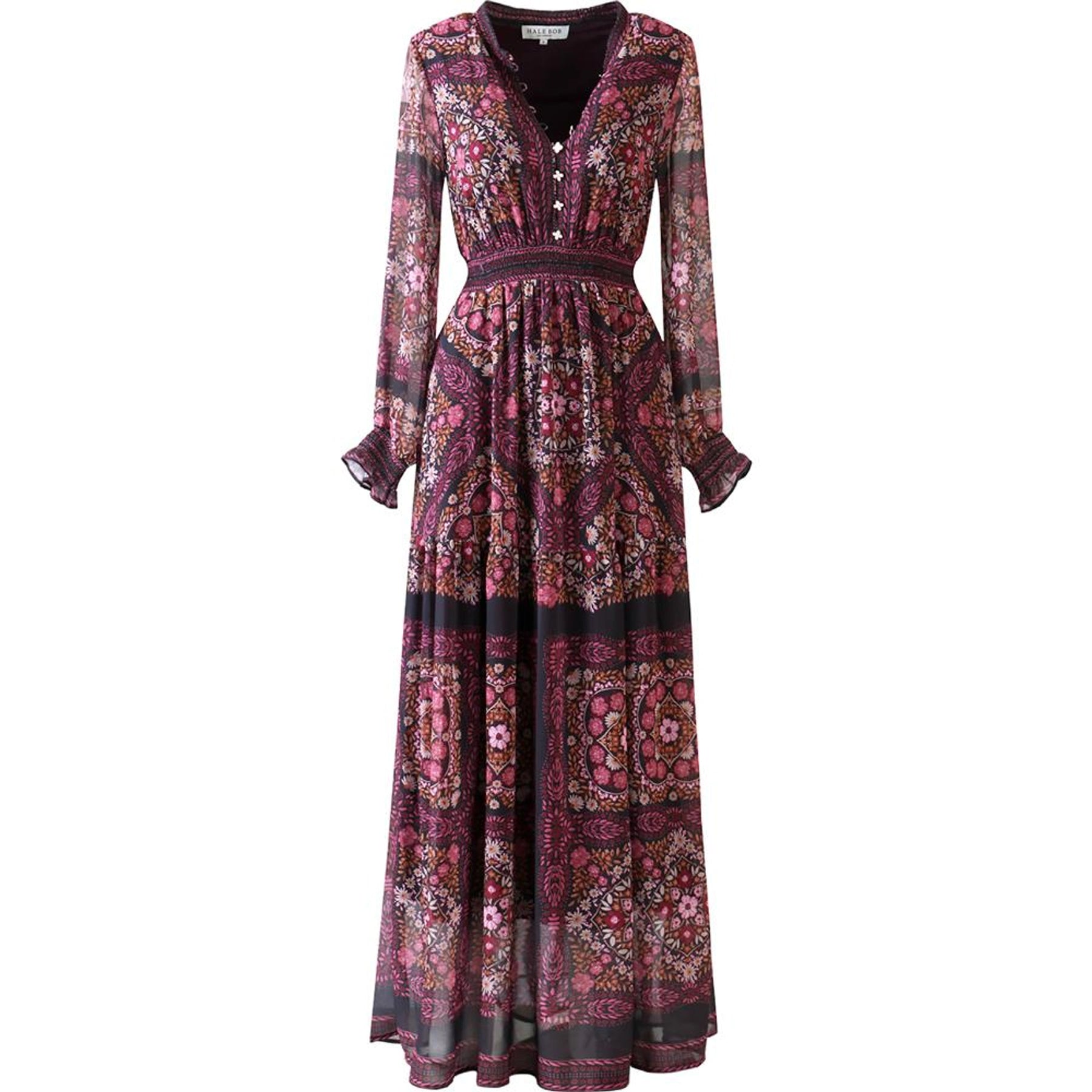 Marisol Dress - Wine