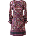 Malayah Dress - Wine