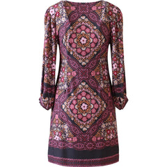 Malayah Dress - Wine