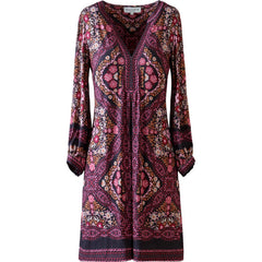 Malayah Dress - Wine