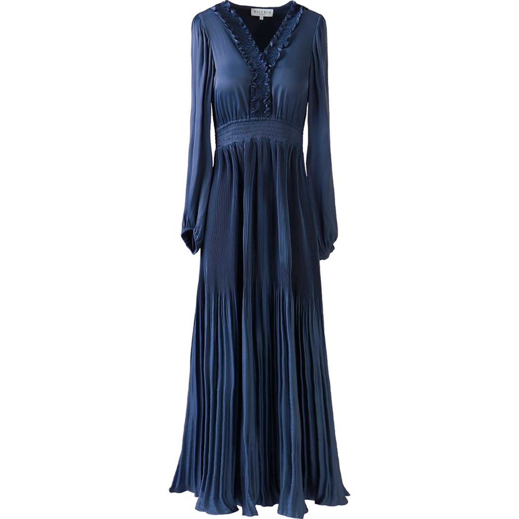 Alisson Solid Dress - Navy