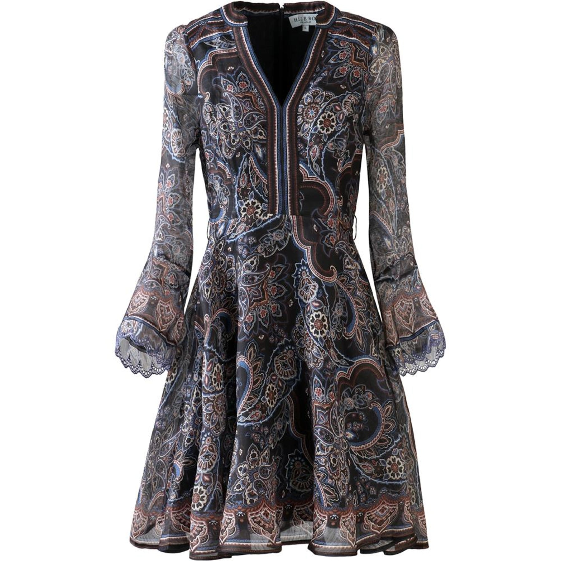 Artemis Silk Dress - Black