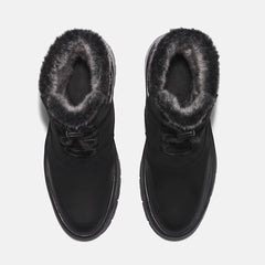 Brooke Valley Mid Pull On Waterproof Boot - Jet Black