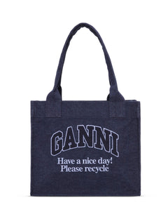 Large Easy Shopper Denim - Dark Navy