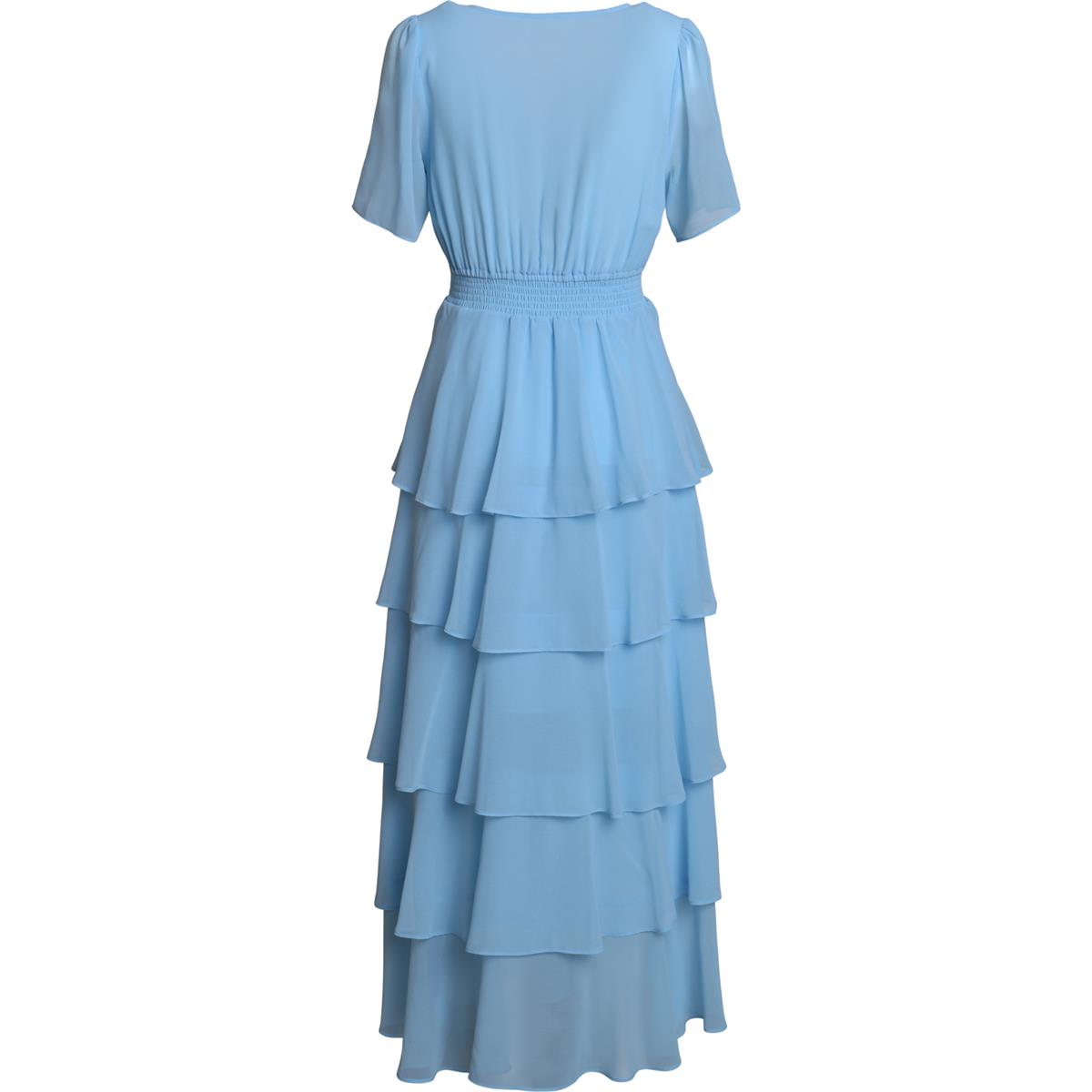 Imogene Solid Dress - Blue