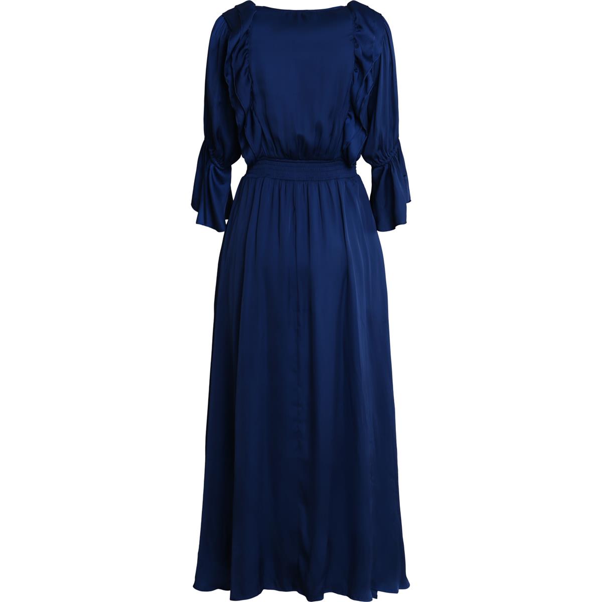 Meridian Solid Dress - Indigo