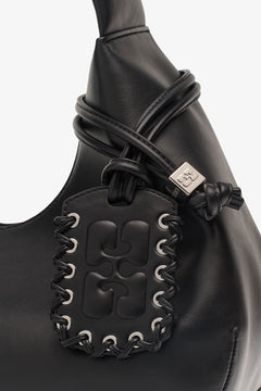 Ganni Bou Bag Hobo Medium - Black