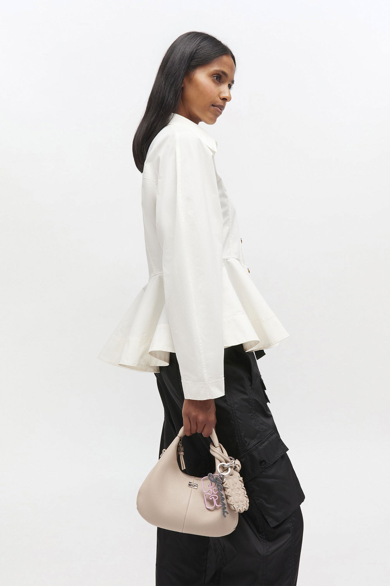 Hobo Mini Grained - White Pepper